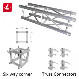 China Custom Aluminum Alloy Square Stage Roof Truss System for audio equipment supplier