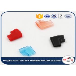 China Flexible Soft Pvc Insulated Terminal Sleeve Motorcycle Wring Caps For SURE Plug supplier