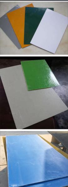 Paneles compuestos de FRP planos para coches refrigerados, lámina de plástico reforzado con fibra (FRP) personalizada