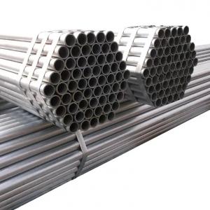 China Zinc Coated Q235 Galvanized Steel Pipe Silver Colour 16 - 40mm Od supplier
