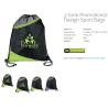 China Eco-Friendly Waterproof Folding Polyester Drawstring Bag For Shopping,Sublimation Waterproof Polyester Drawstring wholesale
