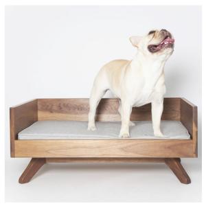 China OEM ODM Wood Pet Furniture Luxury Modern Wooden Dog Bed Personalised supplier