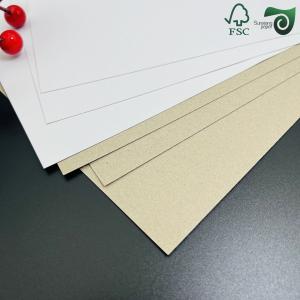 China FSC 1.5mm 2mm ラミネート硬紙板 1m×1.3mサイズ wholesale