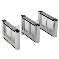 China Outdoor Traffic Counters 220V Swing Turnstile Gate Biometric Authentication on sale