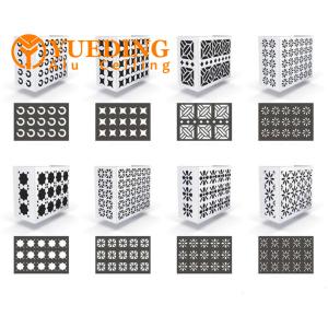 Aluminum Air Conditioner Louver Air Conditioner Protective Cover Fireproof