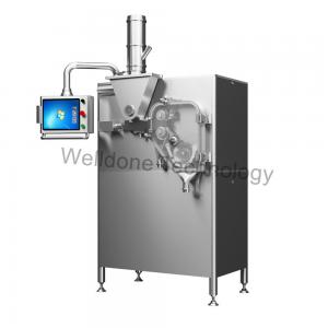 China Oxidant / Sodium Bromide Dry Granulator Machine 10 - 25Mpa Hydraulic Pressure supplier