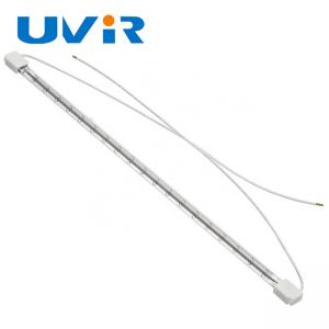 China 3000W Infrared Heater Element Replacement , Tungstan Ceramic White Ir Heat Lamps supplier