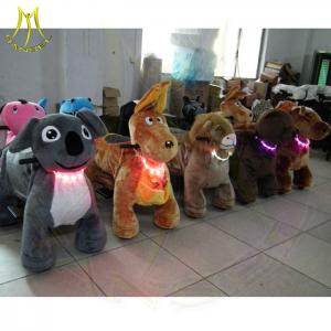 Hansel christmas amusement rides kids animal scooter rides moving animals battery operated plush animals kids playground