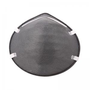 Disposable FFP2 Mask Industrial Use , Grey Particulate Respirator Mask