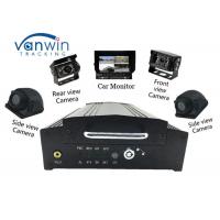 China 4CH GPS HDD 12V Mobile DVR system for Vehicle with 4 car Cameras on sale