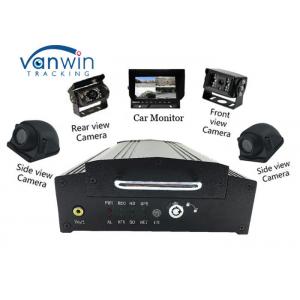 China 4CH GPS HDD 12V Mobile DVR system for Vehicle with 4 car Cameras supplier