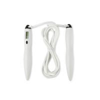 China Personalized White Gym Skipping Rope Digital Counter Jump Rope 300CM Adjustable on sale