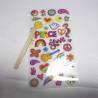 Eco Friendly Cartoon Custom Paper Stickers , Non Toxic Rub On Sticker