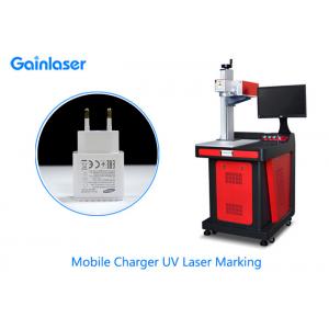 5W UV Laser Marking Equipment Manufacturers for White ABS , Black Plastic Parts , Transparent Plastic