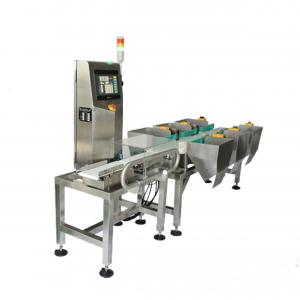 China Check Weigher China Industrial Food Boxes Cartons Conveyor Belt Check Weigher Price supplier
