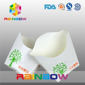 China Fold Down Small French Fries Packaging Box Recycle , Eco Friendly supplier