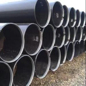 0.4mm to 8mm Wall Thickness 4 Inch ERW Black Welded Steel Pipes API 5L X60 ASTM A179