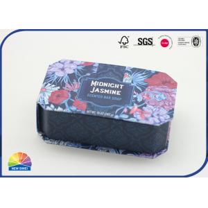 Colorful Printed Clamshell Gift CCNB Paper Box Scented Soap Package