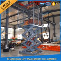 China Painting / Galvanizing Stationary Hydraulic Scissor Lift For Warehouse / Factory / Garage on sale