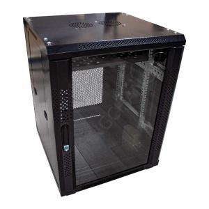 China Key Locking 18U Network Rack With 4 Post Structure For Enhanced Organization supplier