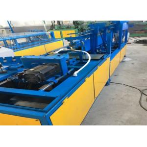 Stainless Steel Wire Automatic Fencing Machine , Diamond Mesh Wire Making Machine