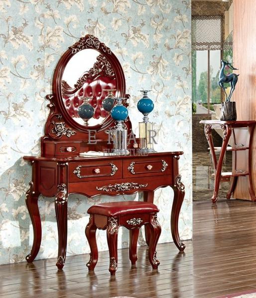 Italian Classic Furniture Wood Antique Dressing Table For Sale