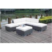 China 6-piece  L shape rattan wicker outdoor furniture modular sofa commercial furniture-YS5755 on sale