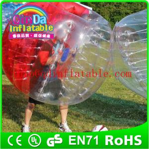 Inlfatable Color Bumper Ball Bubble Football  Soccer Body Zorb bubble soccer ball suit