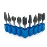 China Type F 6MM 8MM 10MM 12MM Head Cut Dia Tungsten Carbide Burr Bits Fine Cut Double Cut wholesale