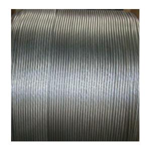 Clean Surface Galvanized Steel Wire Rope , Zinc Coated Wire For Large Concrete Vessels