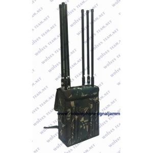 China 90W Military Waterproof High Power GPS WIFI5.8G Drone Signal Backpack Jammer supplier