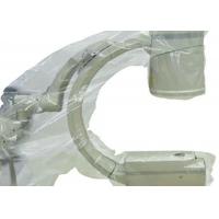 China Disposable Medical C-Arms Equipment Covers , Sterile Probe Covers With Clips Drapes on sale