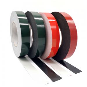 Acrylic Acid Adhesive PE Foam Tape , Double Sided Glazing Tape Fixing Car