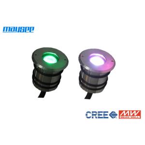 China 50mm Diameter Small LED Pond Lights Submersible , LED Lights For Aquarium supplier