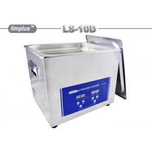 10 Liter Gun Ultrasonic Cleaning Bath / Home Sonic Jewelry Cleaner Large Capacity