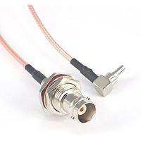 China Cat 1 RG 316 Cable Assembly with MCX Male to TNC Female 15cm Wifi RF Antenna Cable Pigtail on sale