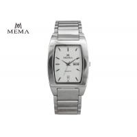 China Double Calendar Mens Square Dress Watches , Latest Gents Wrist Watches on sale