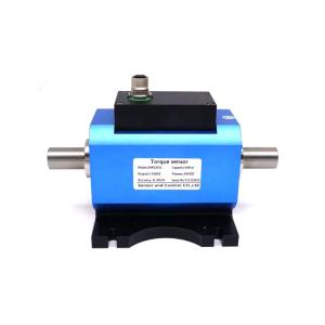 Transductor de torsión rotativa de motor sin contacto de gran alcance para torsión de alta velocidad y salida de velocidad a 60 o 120 pulsos