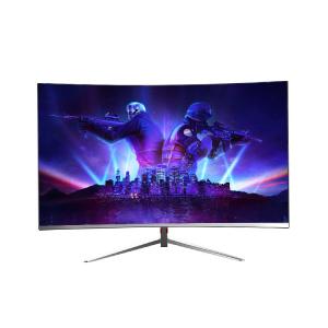 China Curved 27 Inch Gaming LED Monitors 100hz 144hz White Computer Screen Monitor supplier