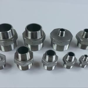 ASTM A351 Stainless Steel Cast Fittings Threaded Hex Reducing Nipple Head