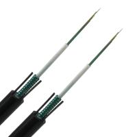 China 2-24 Core Aerial Armored GYXTW Fiber Optic Cable Central Loose Tube on sale