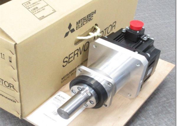 MITSUBISHI 2KW 2000r/min 3 Phase Indutrial AC SERVO MOTOR HG-SR202G7 1/45 With Gear