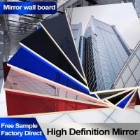 China 5mm Mirror PET Wall Panel Waterproof Bamboo Charcoal Wood Veneer on sale