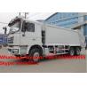 customized SHACMAN 6*4 LHD18 cubic meters compression garbage truck for sale,