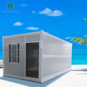 China Vacation Prefab Folding Container House Wind Resistant Seawater Corrosion Resistant supplier