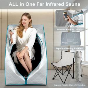 China Full Body Healthy Care Body Slimming Portable Infrared Sauna One Person supplier