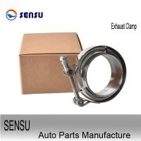 China Self Lock SS201 Car Exhaust Pipe Clamps Turbo Clamps 4 Inch Sample Avaliable on sale