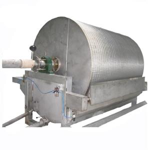 China Energy Saving Cassava Starch Milk Vacuum Filter Machine Product Compact Structure supplier