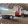 China 3 Axles Tipper Cargo Truck Trailer Transport Tipping Trailer Side Dump for Transportation wholesale