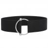 China O Metal Black Dress Belt Womens wholesale